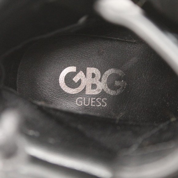 GBG Guess Women's Black Laced Zipper Healed Boot - Picture 5 of 5